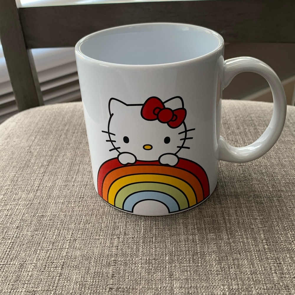 Sanrio Hello Kitty rainbow mug